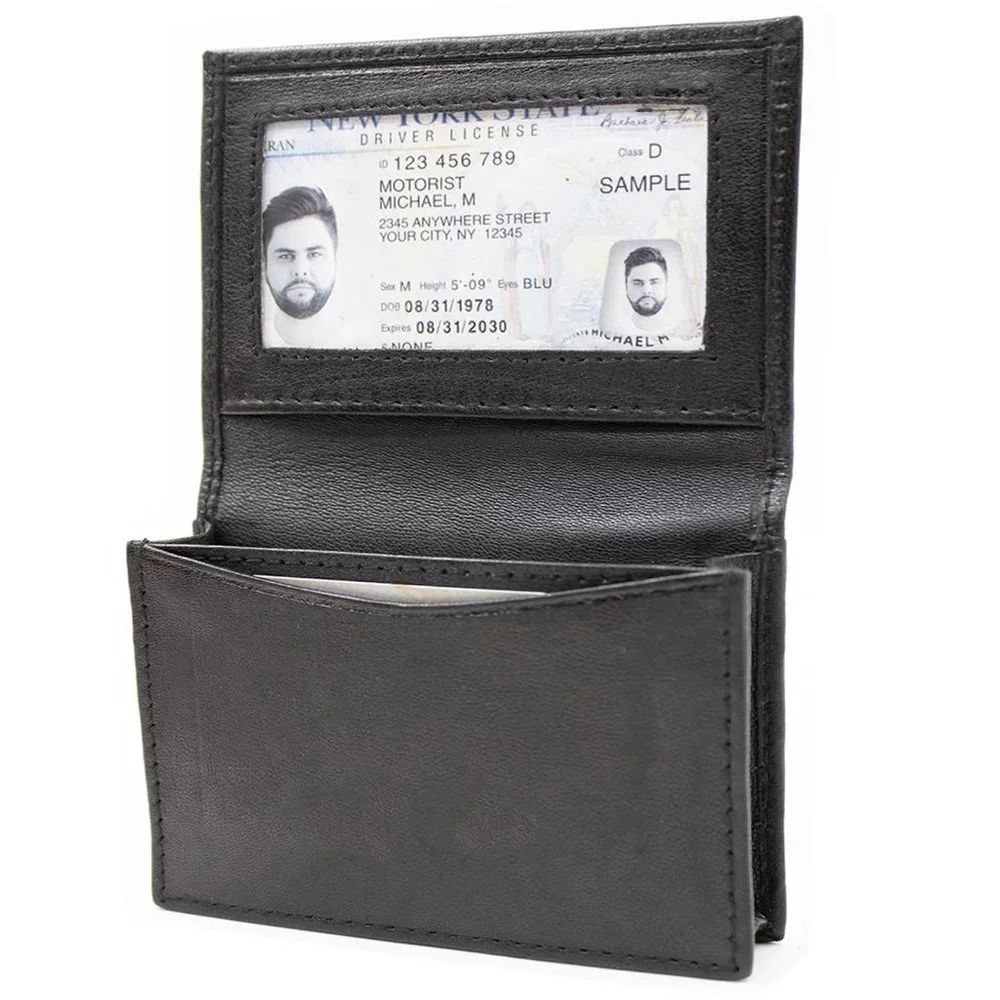 Men Genuine Leather Credit Card Holder